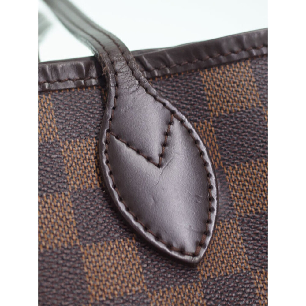 Louis Vuitton Damier Ebene Brown Neverfull Tote Bag - Picture 5 of 8